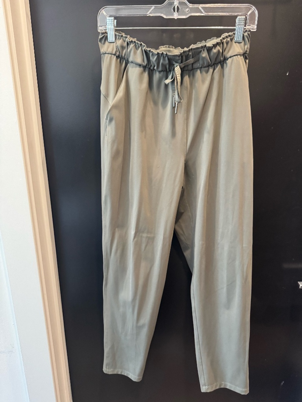 Sage Green Lulu Lemon Track Pants